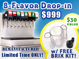 8-flavor drop-in with Free Brix Kit ($30 value) - $999