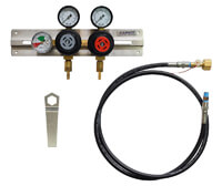 TAPRITE Preset CO₂ Regulator with High Pressure Flex Hose and CO₂ Wrench