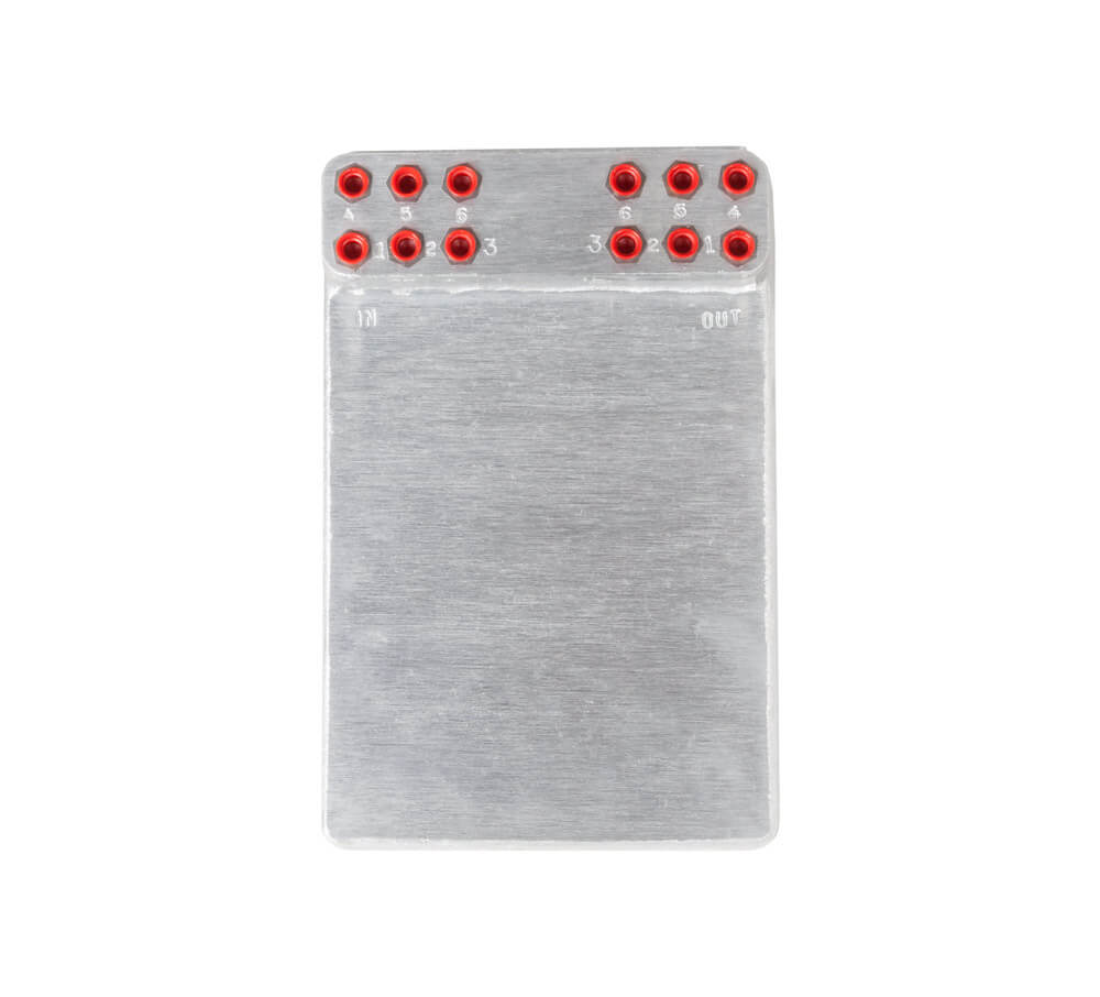 6-Pass Cold Plate (top)