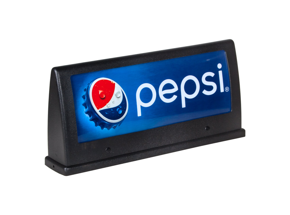 64118 - Small Pepsi Marquee (for Cornelius 15x22 drop-in) || Soda