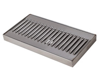 Draft Arm Drain Tray 10" x 5.5" (angle)