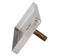 Draft Arm Drain Tray 10" x 5.5" (side)