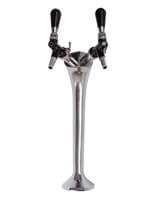 Dual-head Seltzer & Water Draft Arm with Flow Control