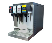 4-Flavor Compact Counter Electric Soda System with Cold Carbonation