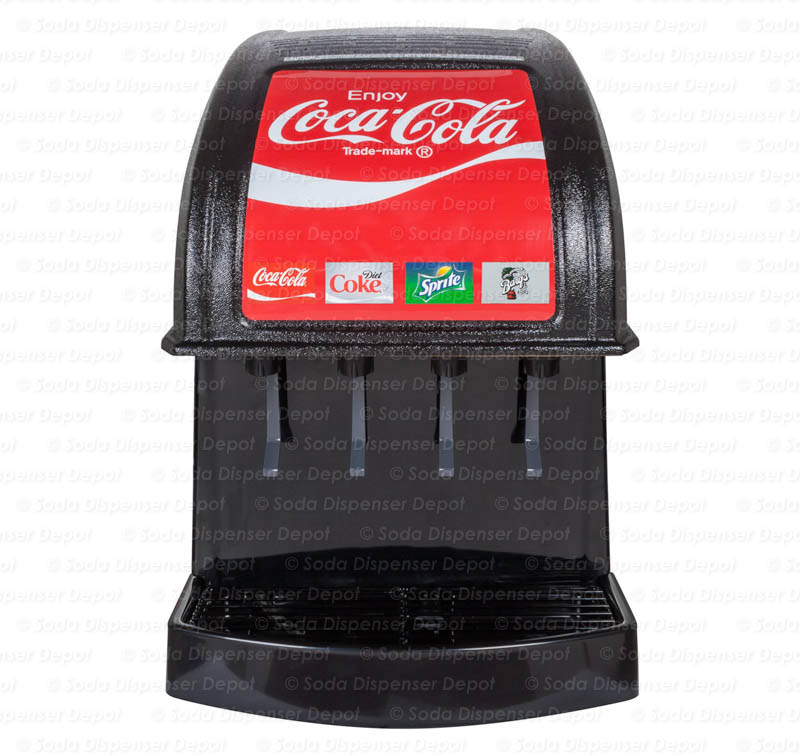 4-Flavor Counter Electric Soda Fountain System (front)