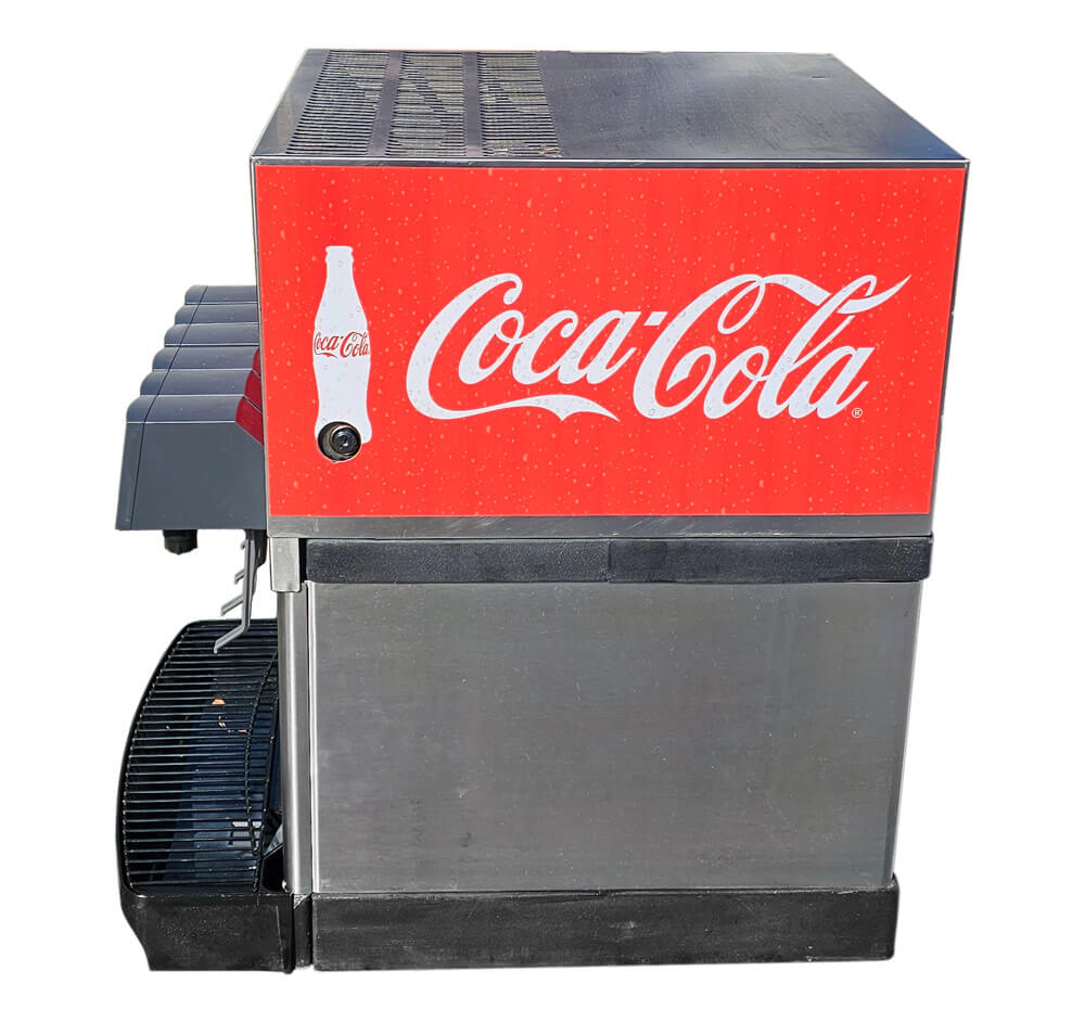 6-Flavor Counter Electric Soda Fountain System (side)