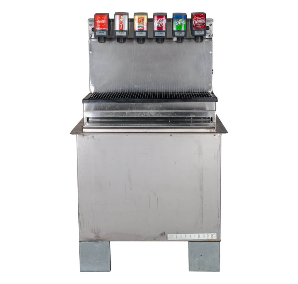 邦楽 Soda! Soda! Soda! Soda fountains di00908C - 8-Flavor Like New Drop-in Soda Fountain System