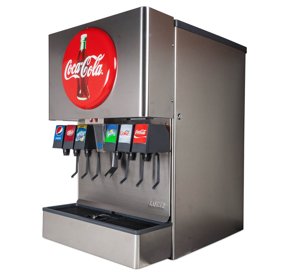 6-Flavor Ice & Beverage Soda Fountain System
