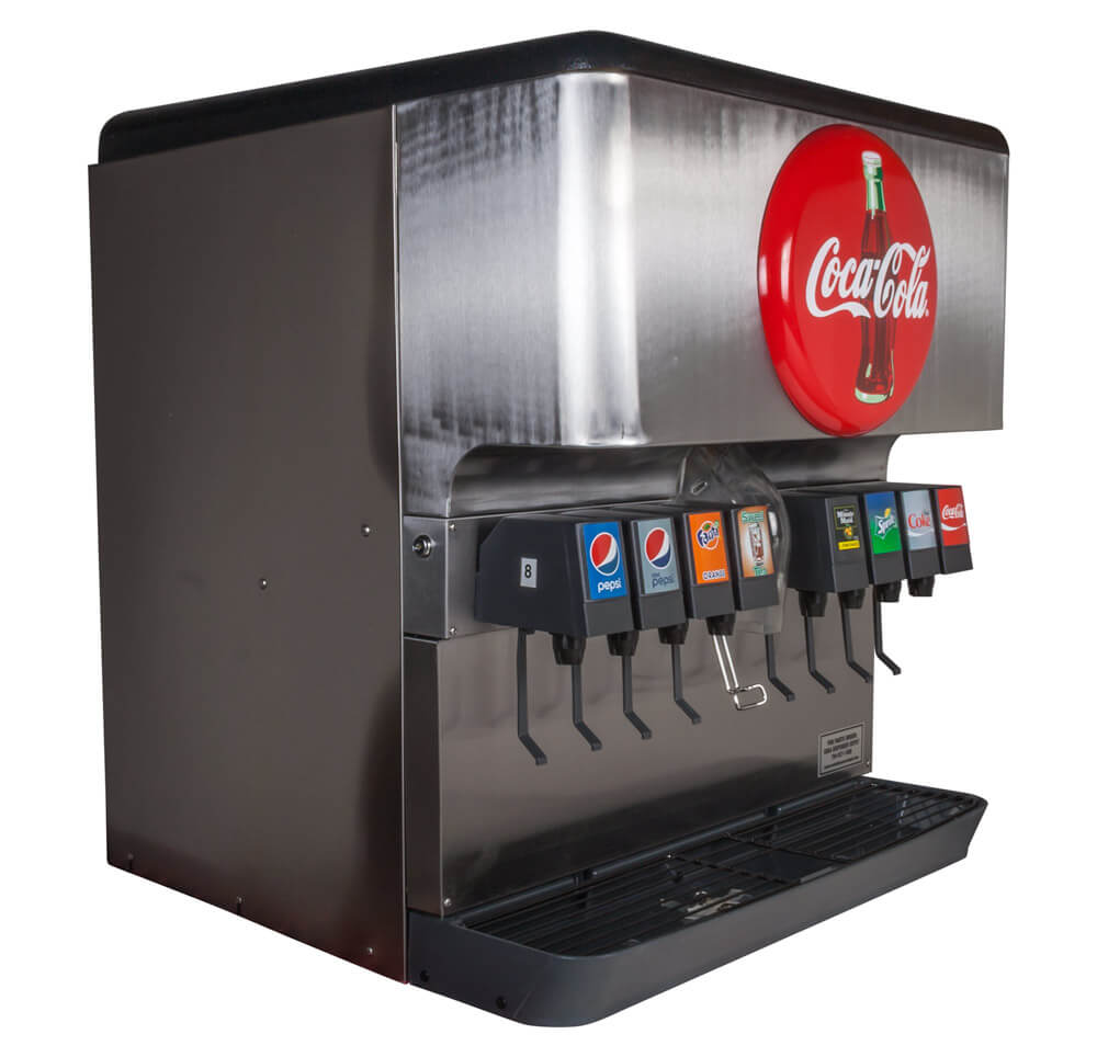 ibd00857B - 8-Flavor Ice & Beverage Soda Fountain System