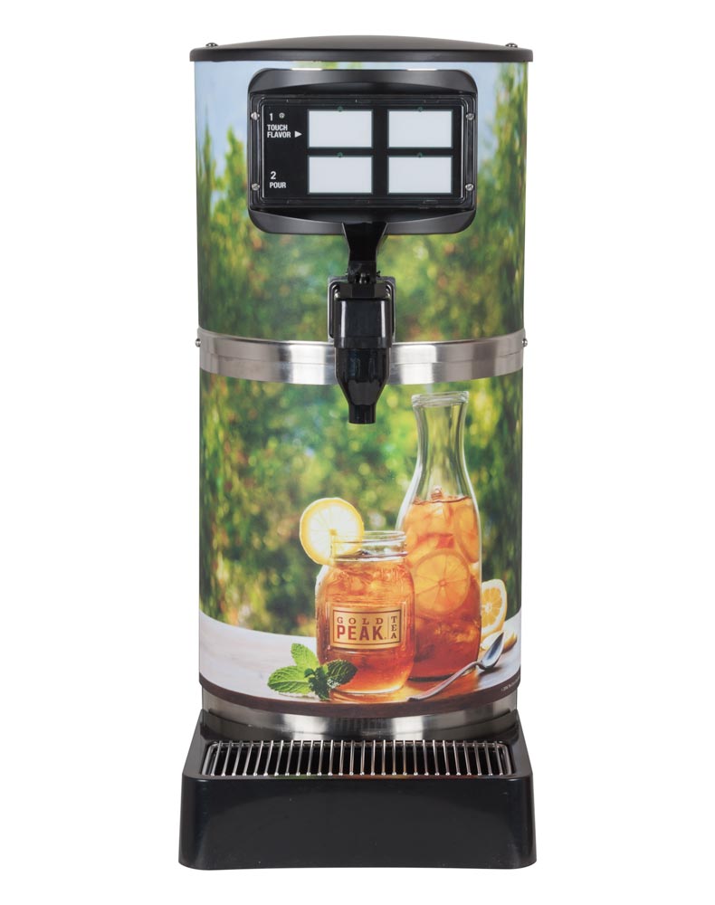 4-Flavor Gold Peak Tea Dispenser (front)