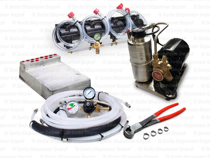 4-Flavor Support Equipment Package w/ Cold Plate