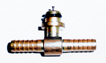 SHURflo CO2 Tee Shut-off (brass)