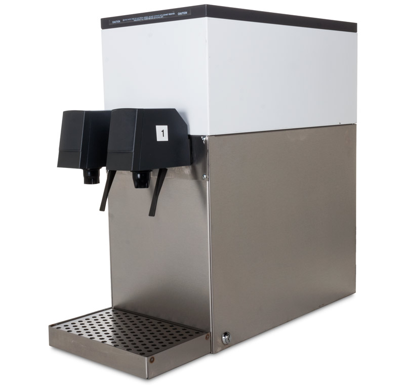 2-Flavor Counter Electric Soda Fountain System (angle)