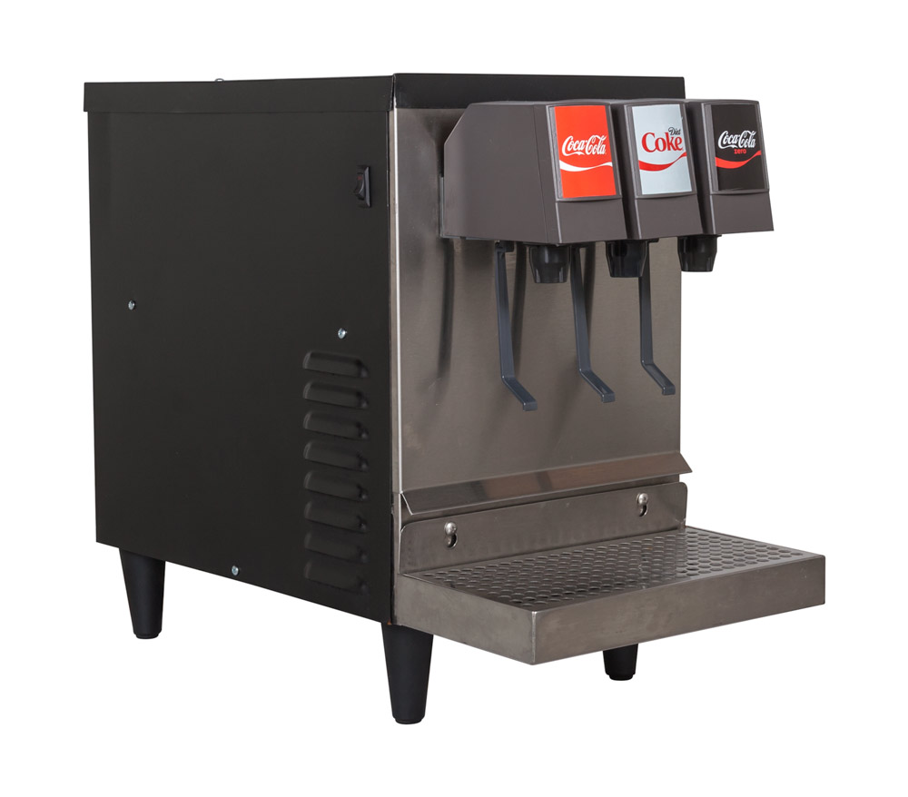 ce00301 3Flavor Counter Electric Soda Fountain System