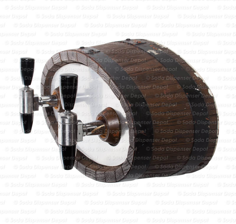 2-Flavor Wall-Mount Draft Arm Barrel (angle)