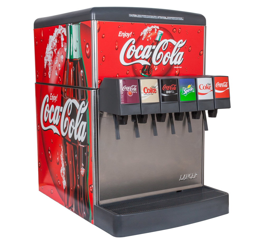 6-Flavor Counter Electric Soda Fountain System