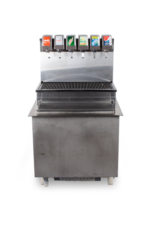 6-Flavor Drop-in Soda Fountain (front)