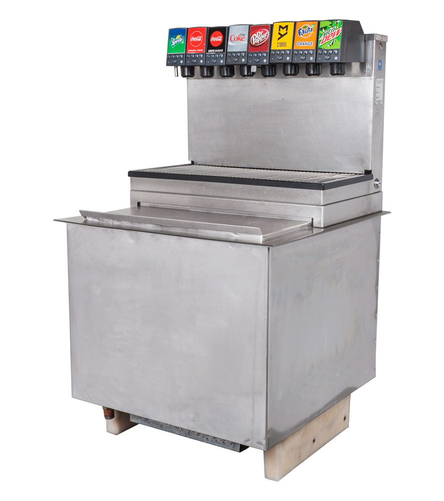 di00211B 8Flavor Dropin Soda Fountain System w/ Portion Control Valves (REMANUFACTURED