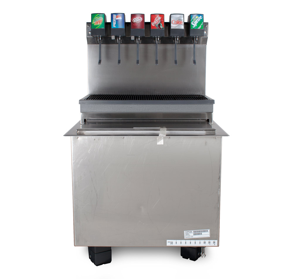 6-Flavor Drop-in Soda Fountain (front)