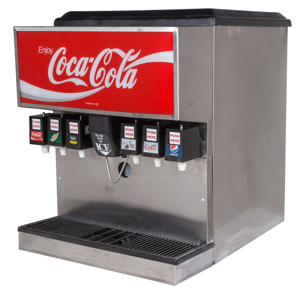 ibd00115 6Flavor Ice & Beverage Dispenser System