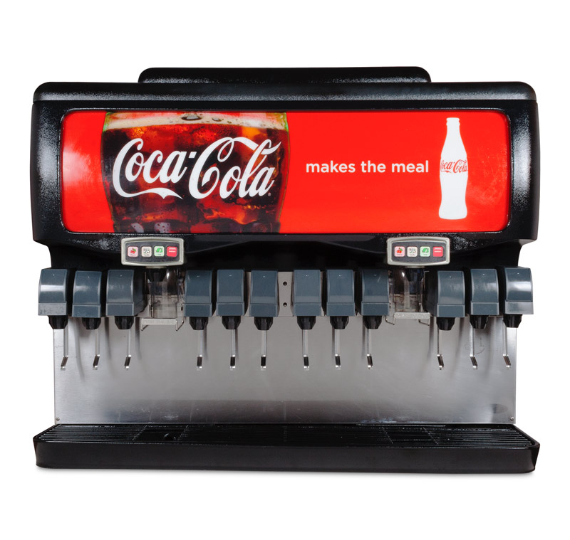 Complete Remanufactured 12-Flavor Ice and Beverage System (front)