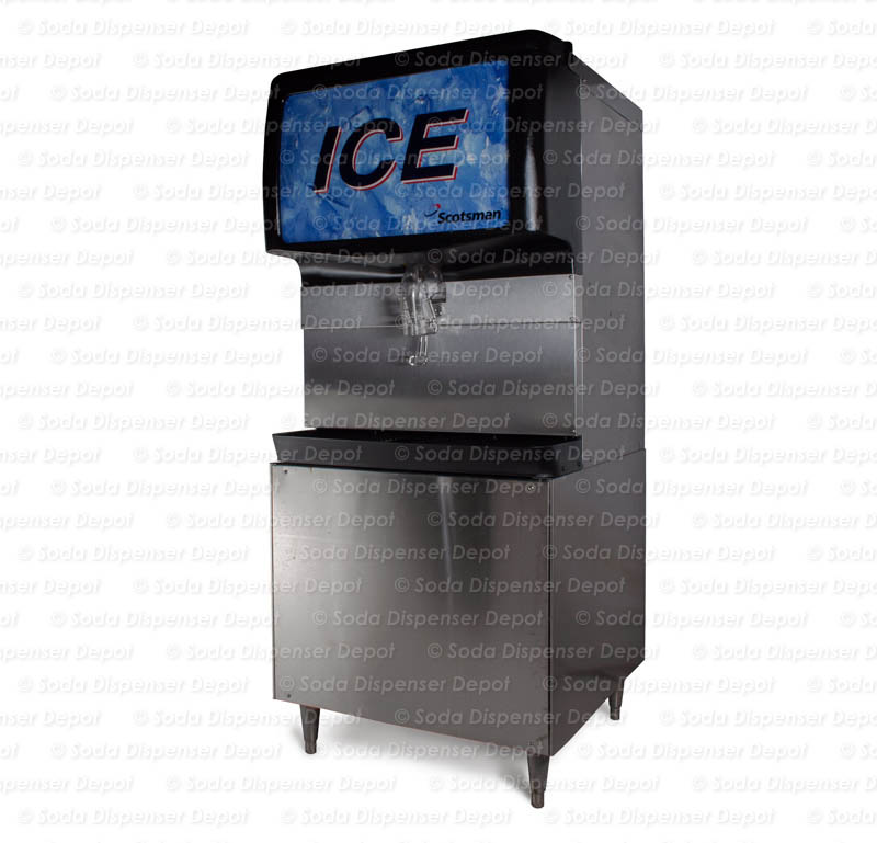 ice00909 Ice Dispenser with Stainless Stand —