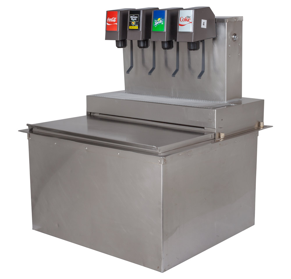 Drop In Soda Machine di00402 - Complete 4-Flavor Drop-in Soda Fountain System ...